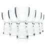 6x Unicum Schnapsglas 4cl Shotgläser Kurze Digestif Ungarischer Kräuterlikör