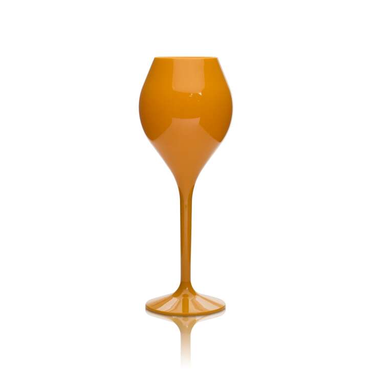 Veuve Clicquot Kunststoff Stielglas 0,2l Kelch Champagner Sekt Gläser Gastro