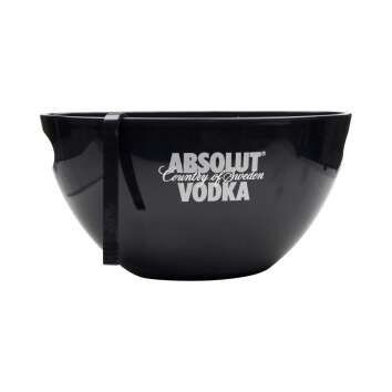 1x Absolut Vodka Kühler schwarz mit Trennwand