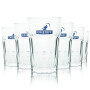 6x Eristoff Glas 0,25l Longdrinkgläser Cocktailgläser Vodka Ember Haze Aperitif