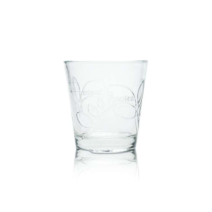 6x Fuzetea Glas 0,375l Eisteeglas Konturglas Becherglas Limoglas Gläser Set