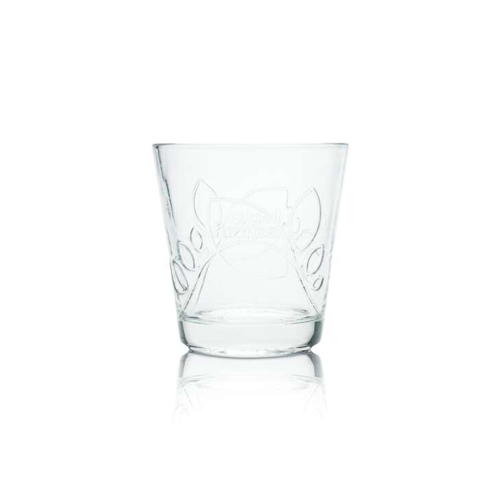 6x Fuzetea Glas 0,375l Eisteeglas Konturglas Becherglas Limoglas Gläser Set