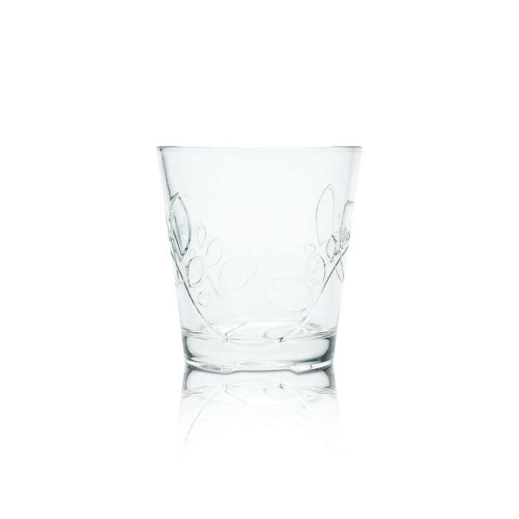 6x Fuzetea Glas 0,375l Eisteeglas Konturglas Becherglas Limoglas Gläser Set