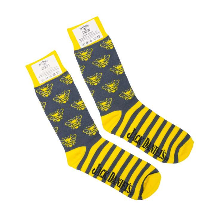 Jack Daniels Socken Tennessee Honey Strumpf Söckchen Füßling Unisex Größe 40-45