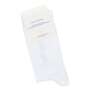 Gorbatschow Socken Weiß Blaue Streifen Größe 42-46 Unisex Tennissocken Strümpfe