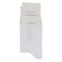 Gorbatschow Socken Strümpfe Crew Socks Weiß Blaue Streifen Unisex Gr 37-41