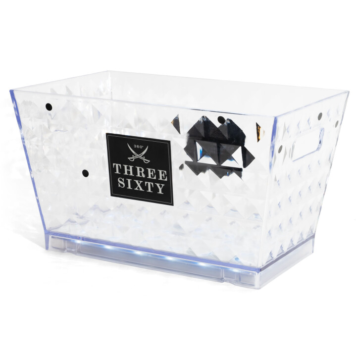 Three Sixty Kühler Magnum LED Flaschenkühler Eiswürfelbehälter Maxi 3l Gastro
