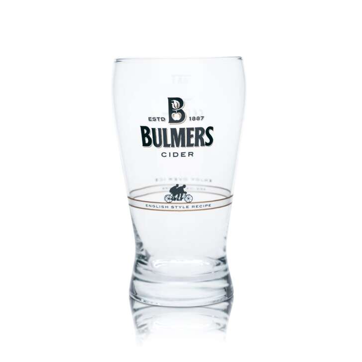 Bulmers Cider Bierglas 0,5l Pintglas Willi Becher Irish Brewery Original Gläser