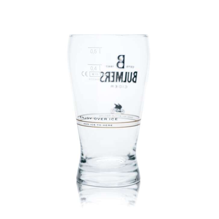Bulmers Cider Bierglas 0,5l Pintglas Willi Becher Irish Brewery Original Gläser