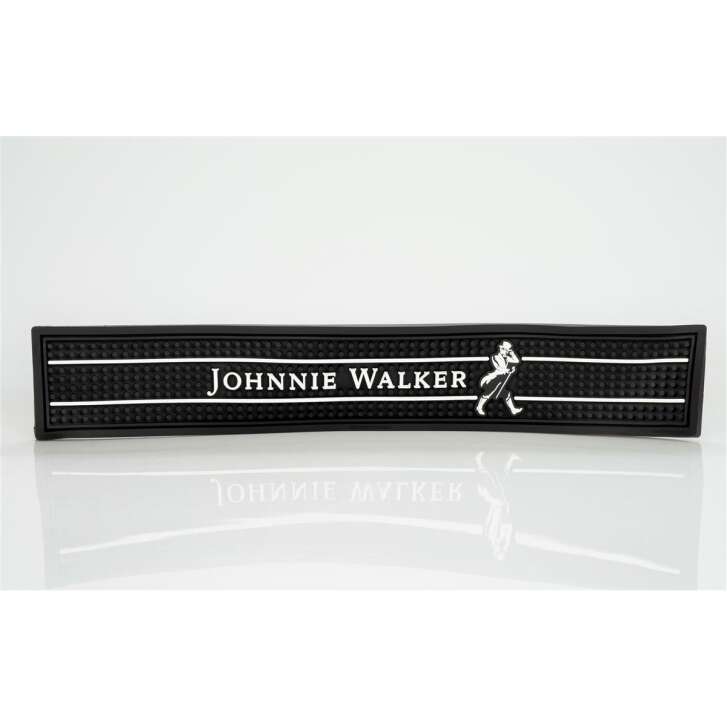 Johnnie Walker Barmatte 53x9x1cm Abtropfmatte Runner Gläser Gastro Tresen Theke