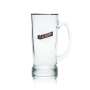 6x Duckstein Bierglas 0,5l Henkelkrug Bierkrug Humpen Seidel Gläser Set Brauerei