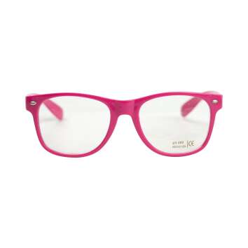 1x Sourz Lik&ouml;r Nerdbrille pink klarglas