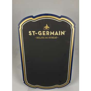 1x St. Germain Lik&ouml;r Kreidetafel blau mit Aufsteller