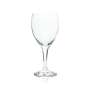 6x Apollinaris Glas 0,2l Flöte Kelch Stiel Gläser Mineral Wasser Sprudel Gastro