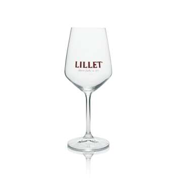 6x Lillet Lik&ouml;r Glas Weinglas
