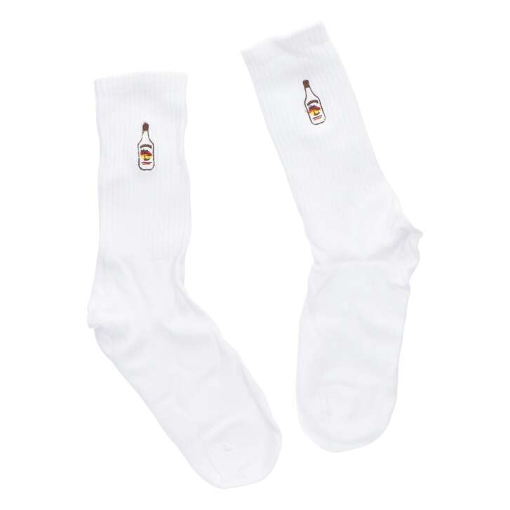 Malibu Socken Strümpfe Baumwolle Flasche Größe 38-45 Unisex Tennissocken Crew