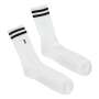 Jägermeister Socken Strümpfe Weiß Stripes Größe 42-46 Crew Merchandise Textil
