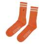 Jägermeister Socken Strümpfe Orange Stripes Größe 42-46 Crew Merchandise Textil