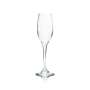 6x Chambord Glas 0,1l Champagner Flöte Kelch Gläser Secco Sekt Gastro Aperitif