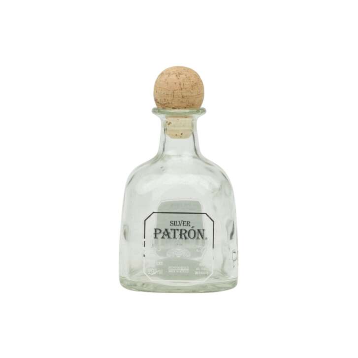 Patron Tequila Showflasche 0,2l Leere Flaschen Korken Bar Display Dummy Deko