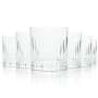 6x Bacardi Glas 0,2l Tumbler Kontur Kristall Gläser Timeless Gastro Longdrik