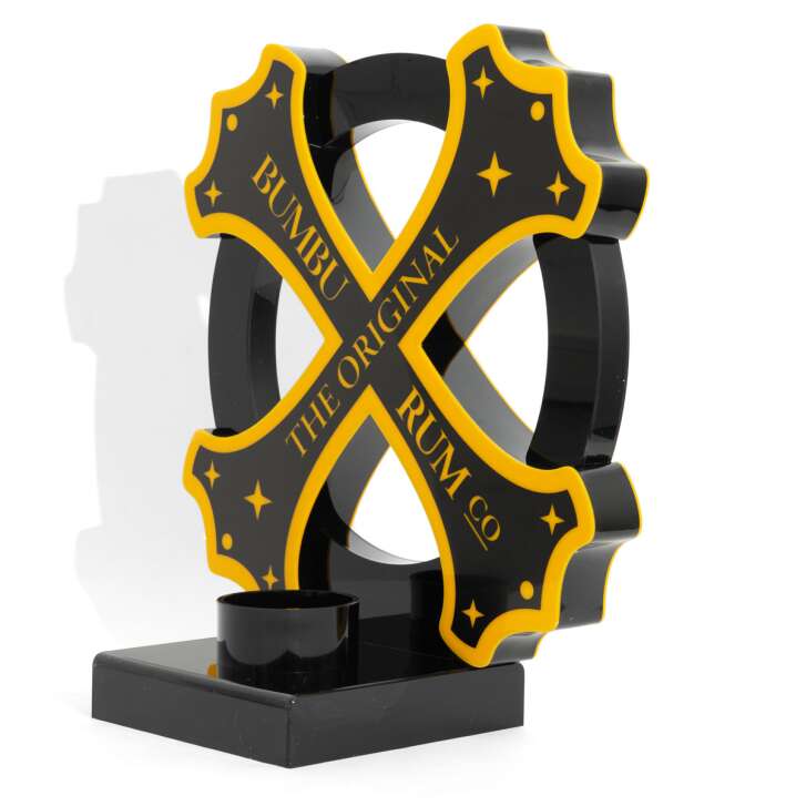 Bumbu Rumflaschen Glorifier Luminated LED Aufsteller Flaschenpräsentierer Merch