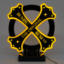 Bumbu Rumflaschen Glorifier Luminated LED Aufsteller Flaschenpräsentierer Merch