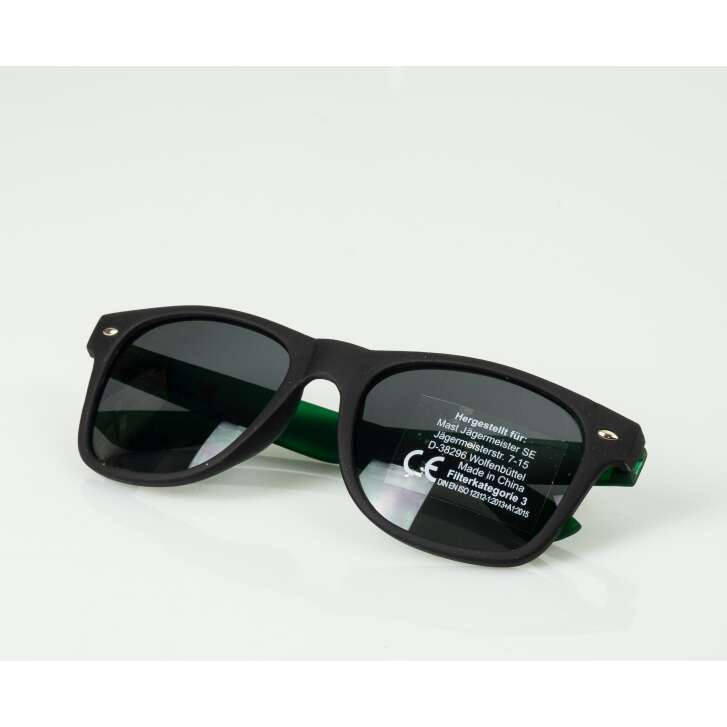 Jägermeister Sonnenbrille Sunglasses Sommer Sonne UV Schutz Party Festival Sun