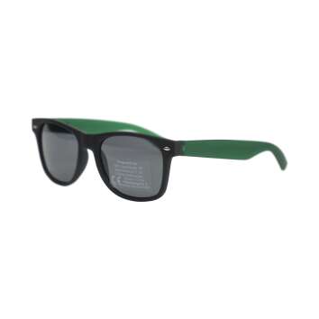 1x Jägermeister Likör Sonnenbrille schwarz mit grünem Bügel
