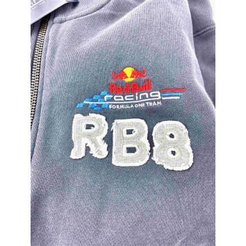 1x Red Bull Energy Pullover Zip Herren Größe M RB Racing