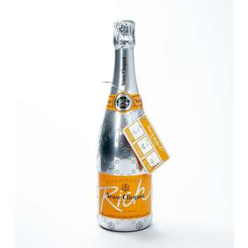 1x Veuve Clicquot Champagner volle Flasche Rich 0,7l