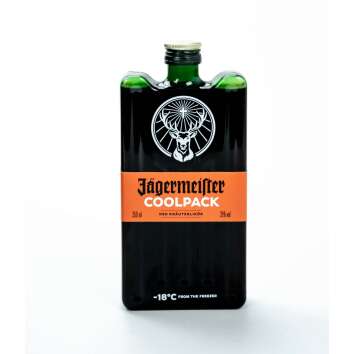 1x Jägermeister Likör volle Flasche Coolpack 350ml