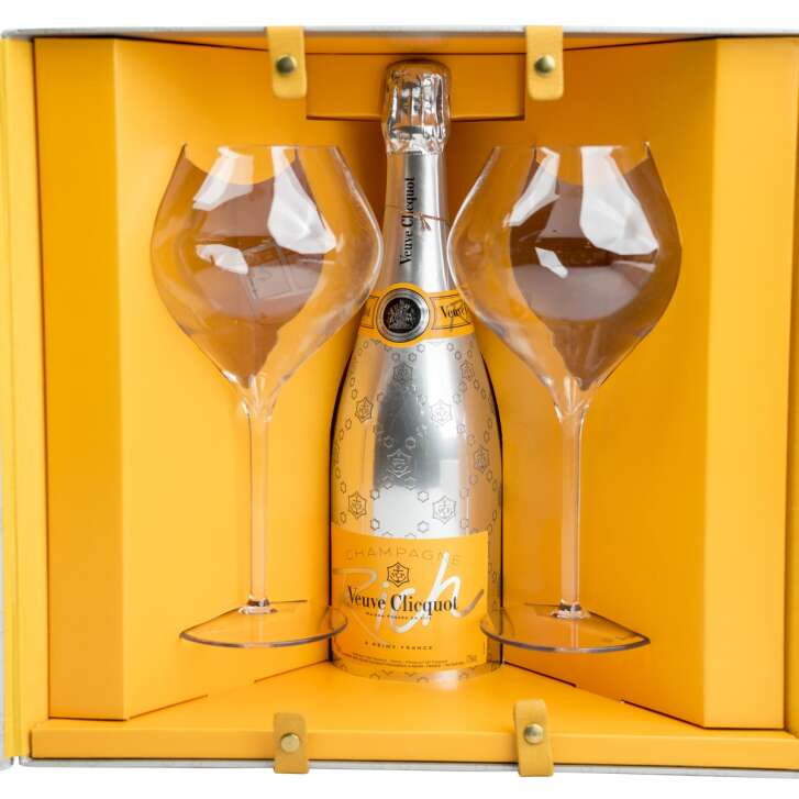 Veuve Clicquot Champagner Picknick Set Edel Rich Gläser Geschenk Date Picnic