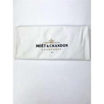 1x Moet Chandon Champagner Kissenbezug bestickt mit Öse  45 x 45 cm