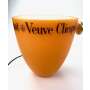 1x Veuve Clicquot Champagner Lampe in K&uuml;hler orange