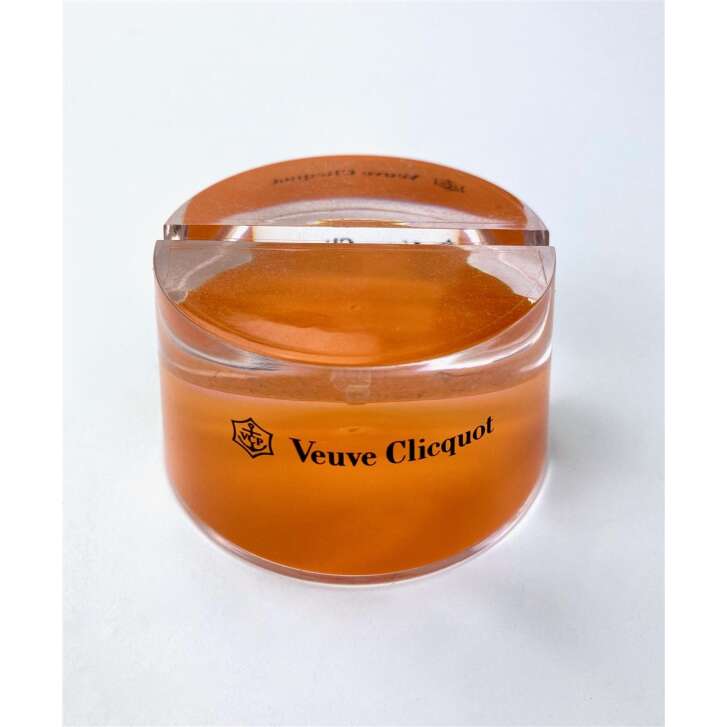 1x Veuve Clicquot Champagner Tischaufsteller orange