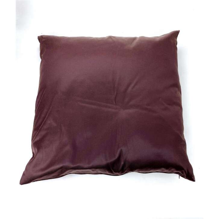 1x Ruinart Champagner Kissen Xl braun bestickt 50 x 50
