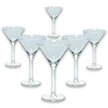 6x Cointreau Lik&ouml;r Glas Martini Schale Politan