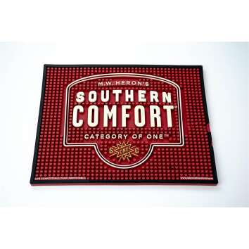 1x Southern Comfort Whiskey Barmatte groß rot 35 x 27