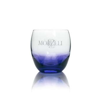 6x Acqua Morelli Wasser Glas Tumbler blauer Boden Leonardo Minerallwasser Gläser