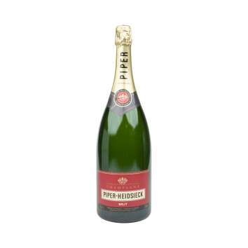 Piper-Heidsieck Champagner 1,5l Showflasche LEER Neu Deko Display Dummie Dummy