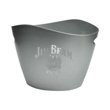 Jim Beam Whisky Kühler LED Silber single Eisbox...