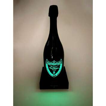 1x Dom Perignon Champagner Showflasche 0,7l Lumi neues Design mit St&auml;nder