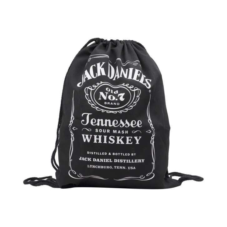 Jack Daniels Whiskey Jutebeutel Rucksack Festival Logo Original Tasche Stoff