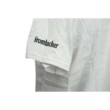 1x Krombacher Bier T-Shirt wei&szlig; L 8938