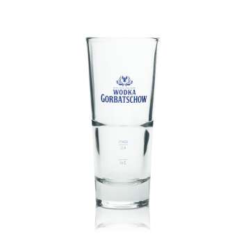 12x Gorbatschow Vodka Glas Longdrink stapelbar 29cl...