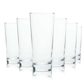 6x Teinacher Glas 0,3l Becher Longdrink Gläser...