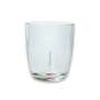 6x Apollinaris Wasser Glas Tumbler Design rot