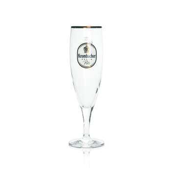 6x Krombacher Bier Glas 0,3l Pokal Pils Gläser Tulpe...