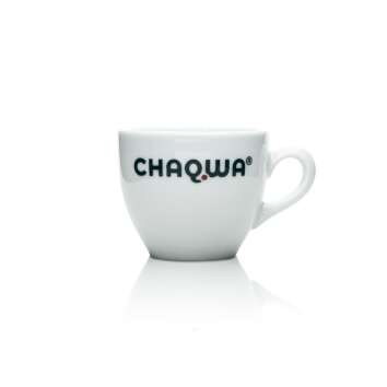 Chaqwa Kaffee Tasse weiß 0,08l Espresso Cafe Gedeck...